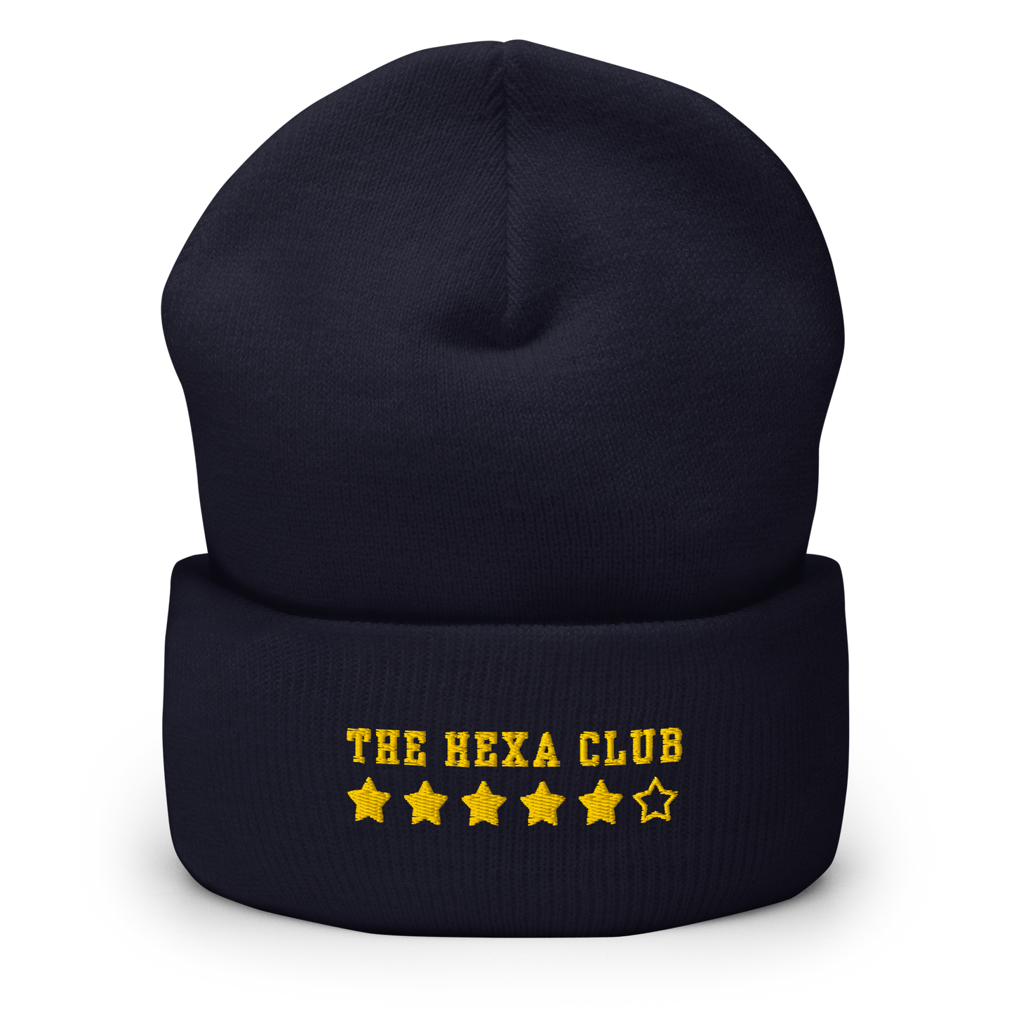 The Hexa Club Cuffed Beanie