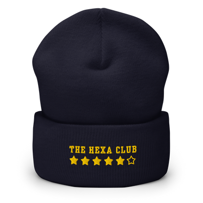 The Hexa Club Cuffed Beanie