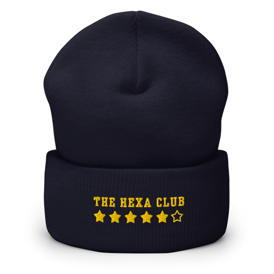 The Hexa Club Cuffed Beanie