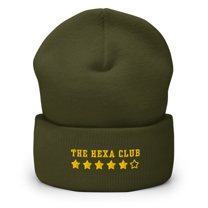 The Hexa Club Cuffed Beanie