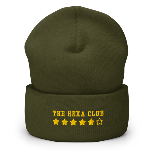 The Hexa Club Cuffed Beanie