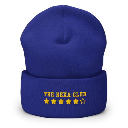 The Hexa Club Cuffed Beanie